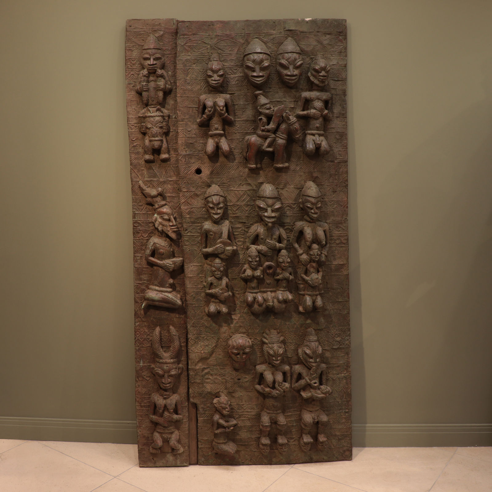 Benin Bronze Doors, c. 1800 to 1900 CE