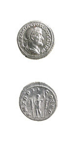 SIlver Denarius of Emperor Maximinus I, 235 CE - 238 CE