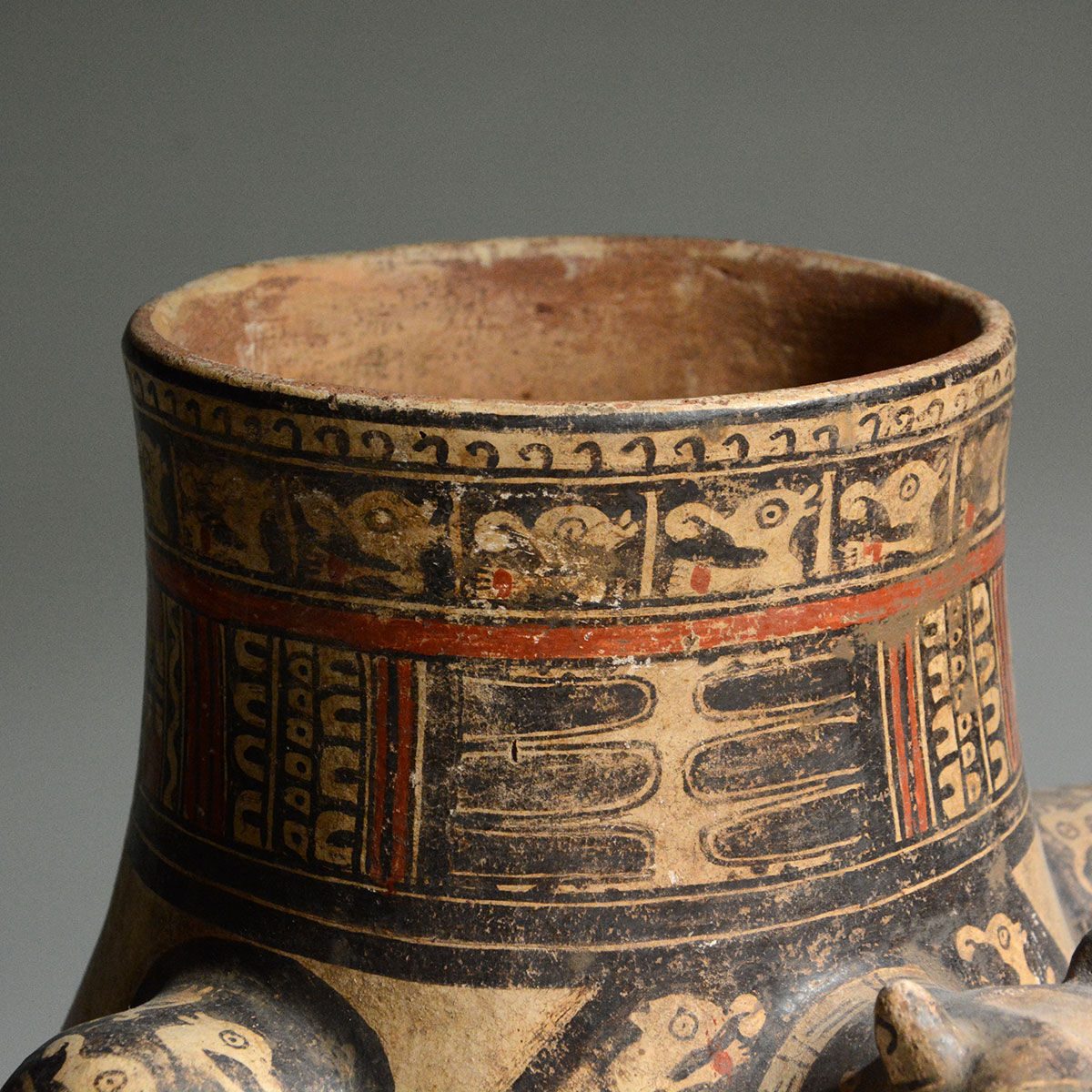 Guanacaste-Nicoya Jaguar Effigy Vessel, 1000 CE - 1350 CE