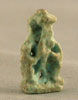 Faience Dwarf Amulet, 664 BCE - 30 BCE