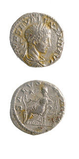 Silver Denarius of Emperor Severus Alexander, 228 CE - 231 CE