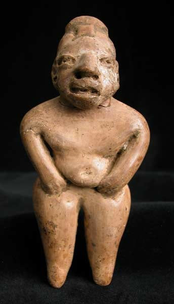 Mayan Sculpture of a Standing Man, 100 BCE - 300 CE