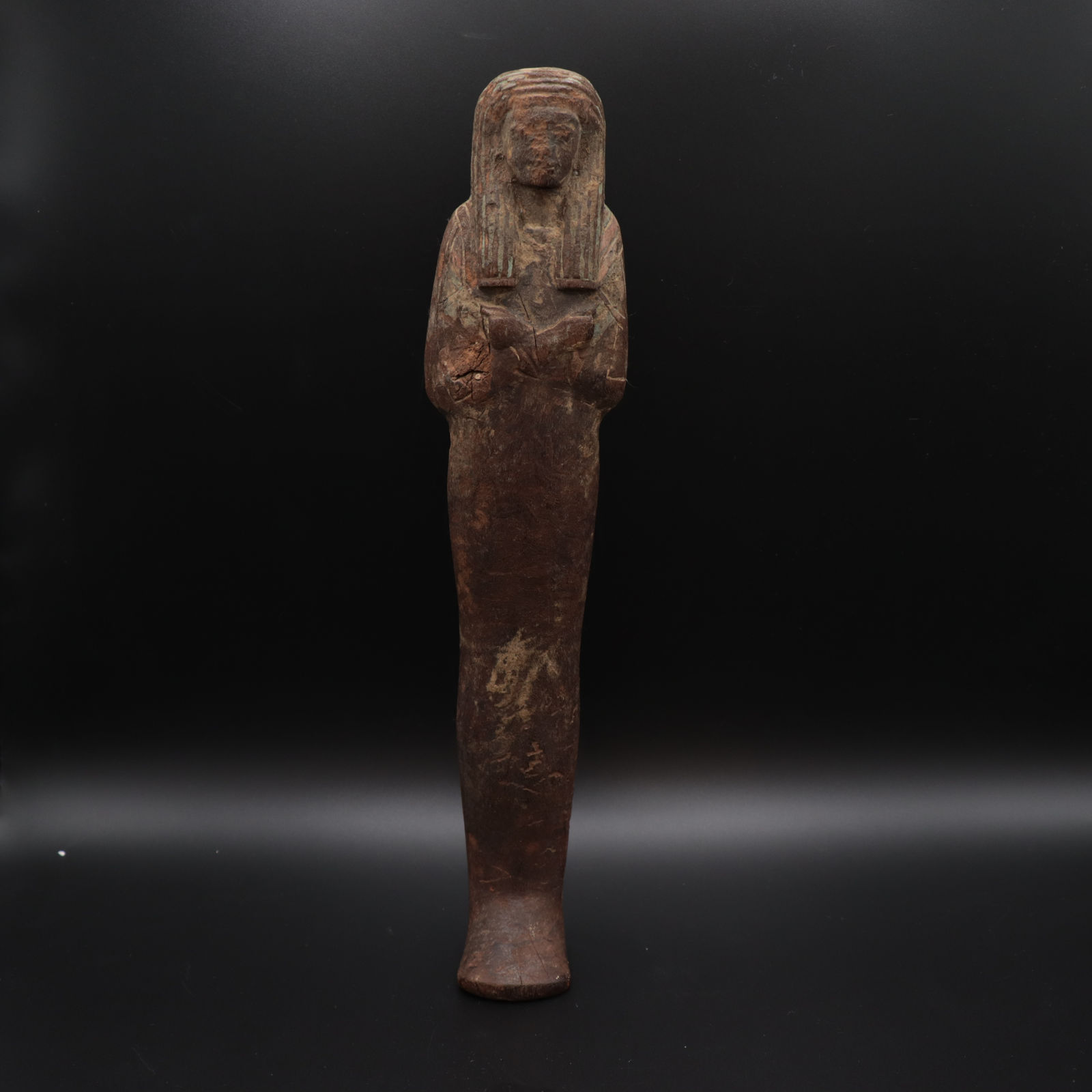 New Kingdom Wood Ushabti, c. 16th to 11th century BCE