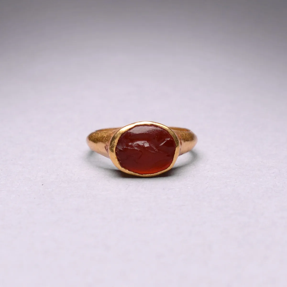 Roman Intaglio Depicting a Standing Male Figure, 100 CE - 300 CE