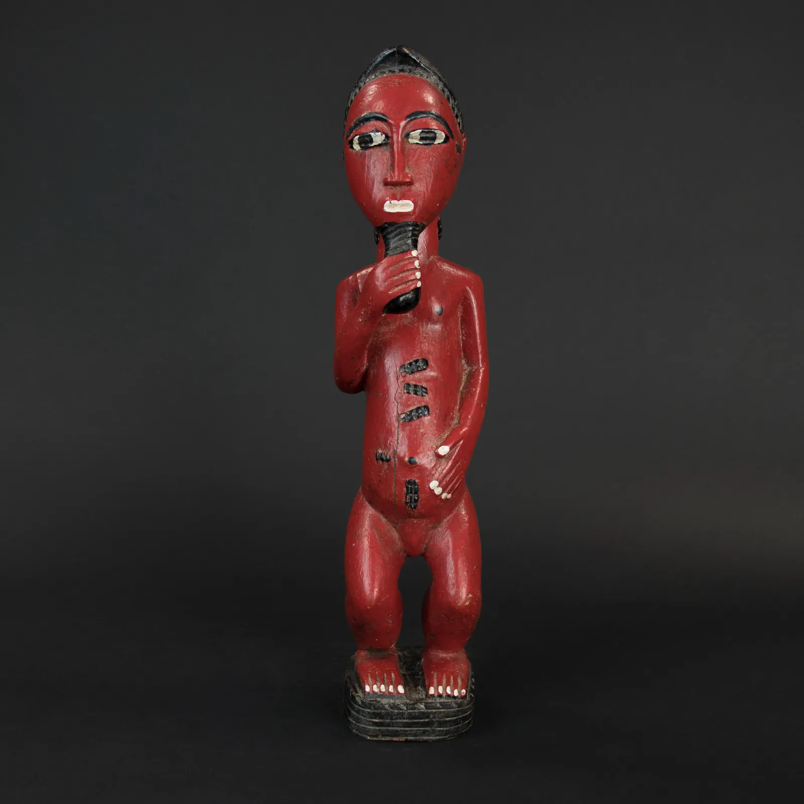 Baule Statue of a male from the Colonial Period, 1830-1880 CE