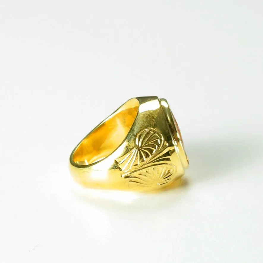 Neo-Classical Agate Intaglio Depicting Perseus with the Head of Medusa, 1800 CE - 1900 CE