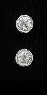 Silver Denarius of Emperor Septimius Severus, 198 CE - 211 CE