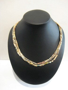 Mixed Glass Bead Necklace, 100 BCE - 600 CE