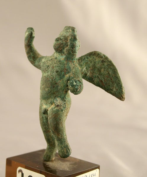 Roman Bronze Sculpture of Cupid, 1st Century CE - 3rd Century CE