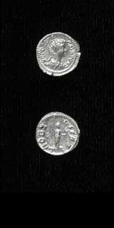 Silver Denarius of Geta Struck While Caesar, 199 CE - 202 CE