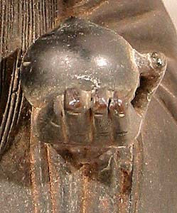 Edo Period Bronze Effigy of the God Fukurokuju, 18th Century CE - 19th Century CE