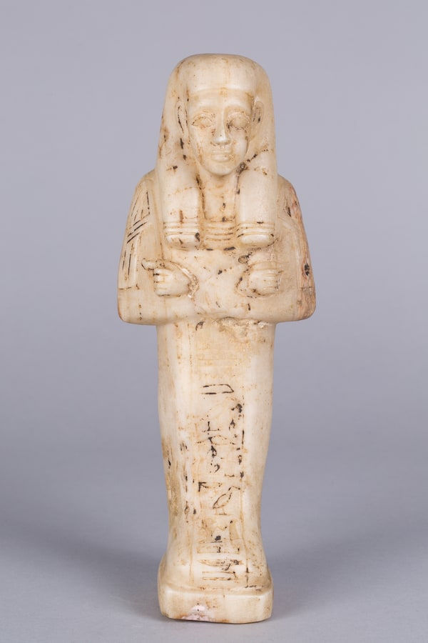 EgyptianStone Ushabti , circa 1600 BC to 1300 BC