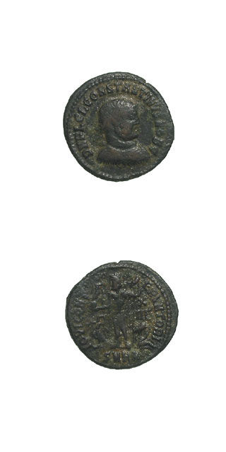 Bronze Coin of Constantine II Struck While Caesar, 316 CE - 337 CE