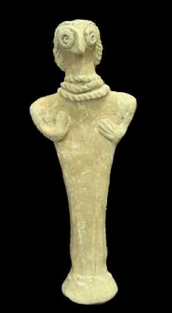 Votive Sculpture of the Goddess Astarte, 2100 BCE - 1600 BCE