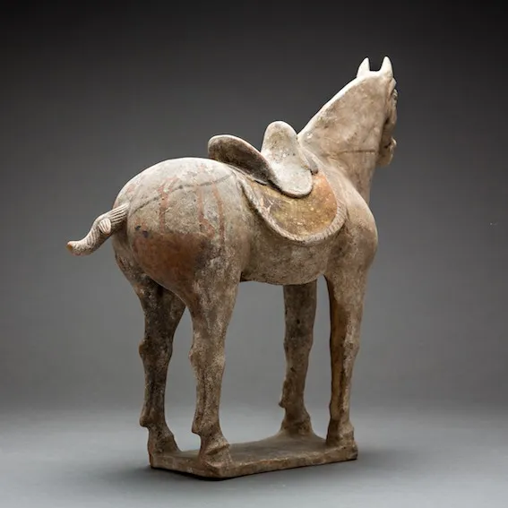 Tang Sculpture of a Horse, 618 CE - 906 CE