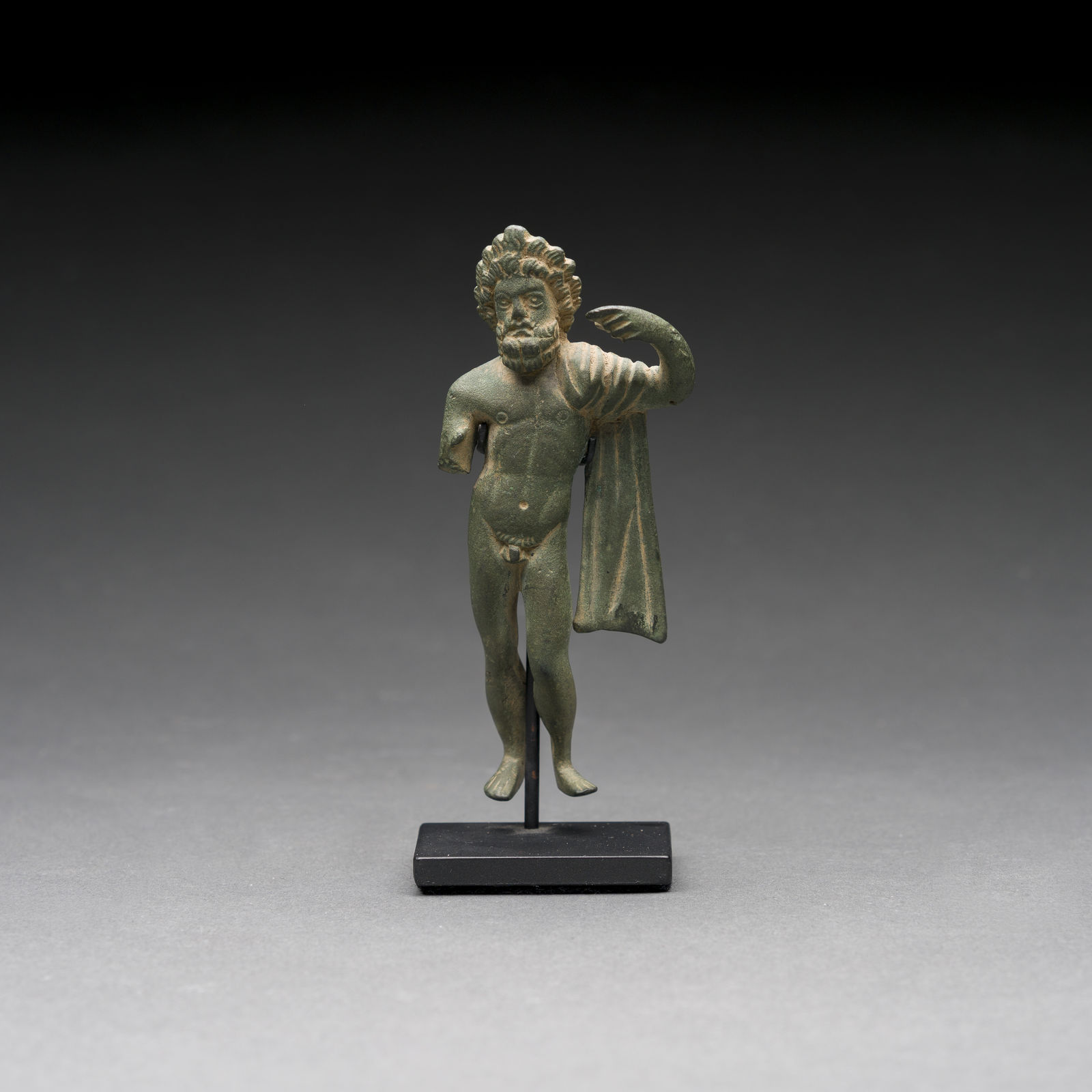 Roman Bronze Sculpture of Jupiter, 100 CE - 300 CE