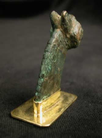 Bronze Fragment of the Head of a Horse, 600 BCE - 500 CE