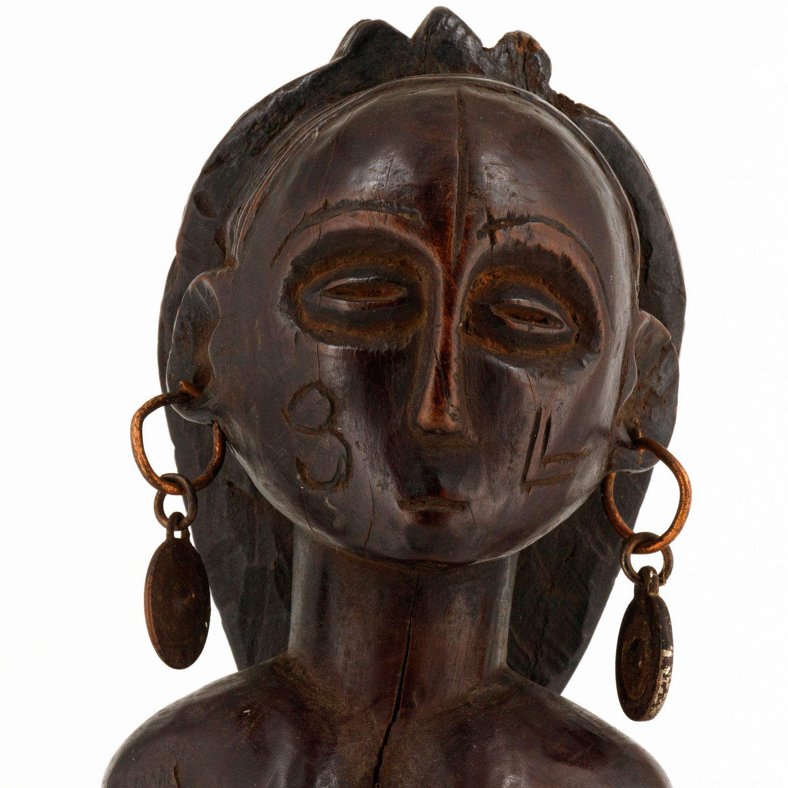 Ovimbundu Female Fertility Figure, 20th Century CE