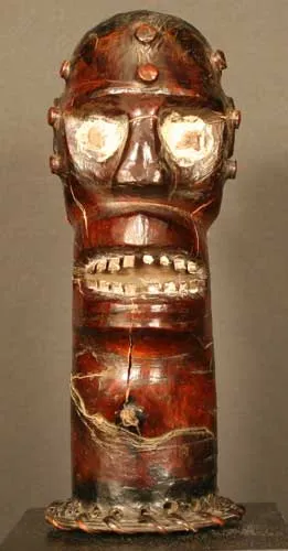 Ekoi Wooden Head, 20th Century CE