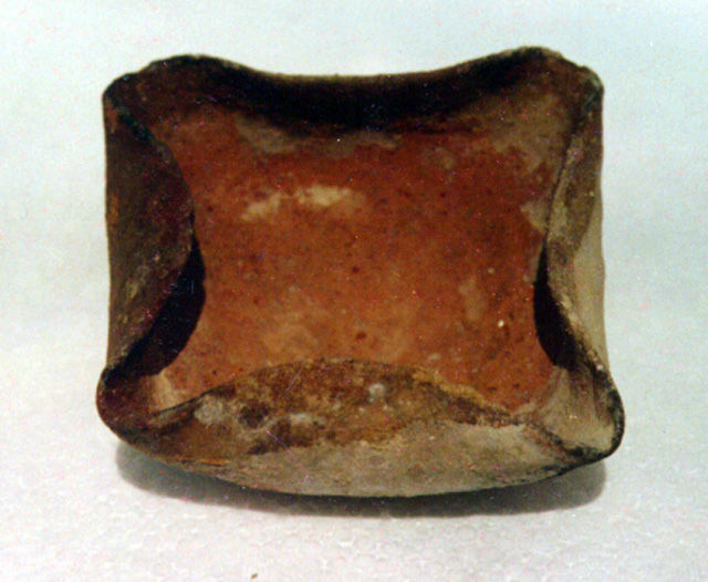 Early Bronze Age Oil Lamp with Four Spouts, 3300 BCE - 2700 BCE