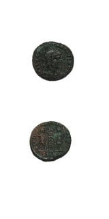 Bronze Coin of Constantine II Struck While Caesar, 330 CE - 337 CE