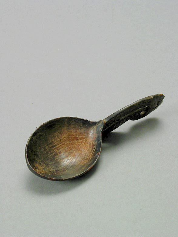 Oceanic Wooden Ceremonial Spoon, 20th Century CE
