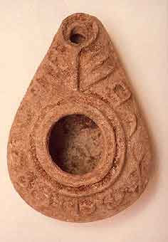 Byzantine Oil Lamp, 400 CE - 600 CE