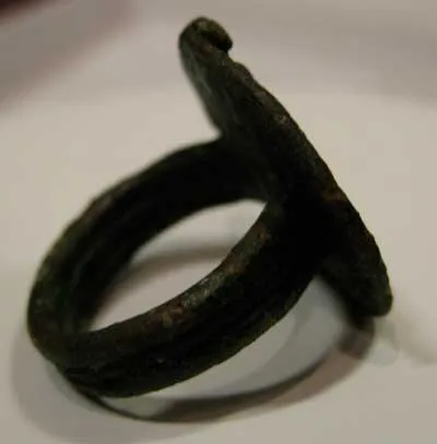 Elamite Bronze Ring, 900 BCE - 700 BCE