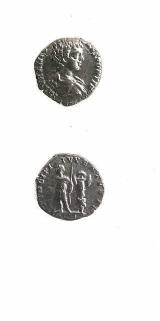 Silver Denarius of Caracalla Struck While Caesar, 196 CE - 198 CE