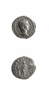 Silver Denarius of Emperor Severus Alexander, 222 CE - 235 CE