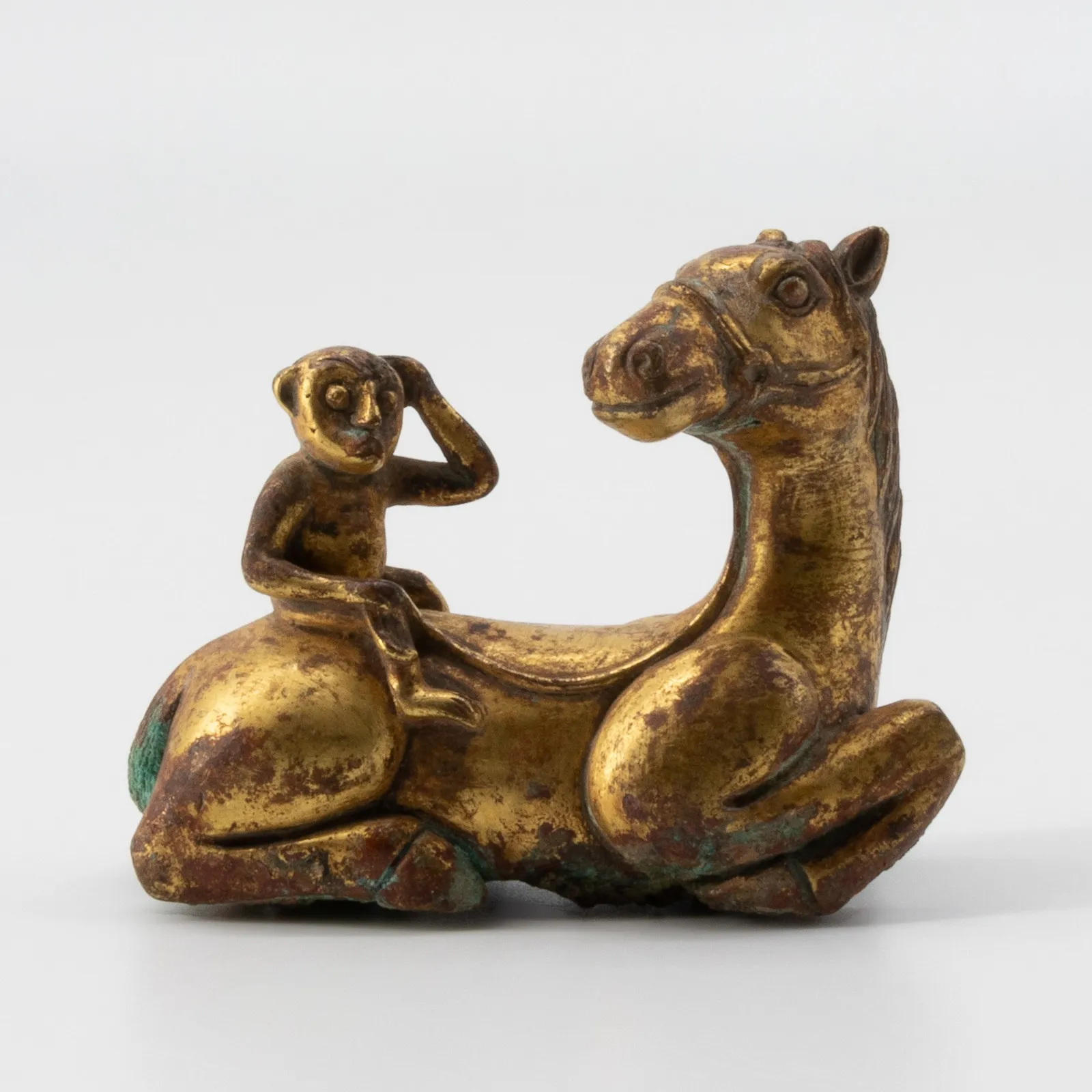 Tang Dynasty Figure of Horse and Rider, 618 - 910 CE