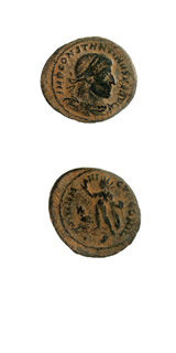 Bronze Coin of Emperor Constantine I the Great, 307 CE - 337 CE