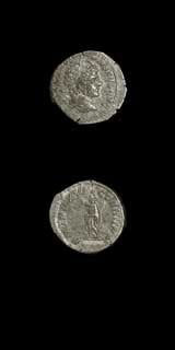 Silver Denarius of Emperor Caracalla, 198 CE - 217 CE