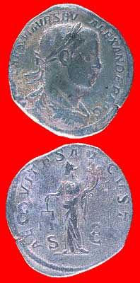 Bronze Sestertius of Emperor Severus Alexander, 222 CE - 228 CE