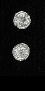 Silver Denarius of Geta Struck While Caesar, 199 CE - 202 CE