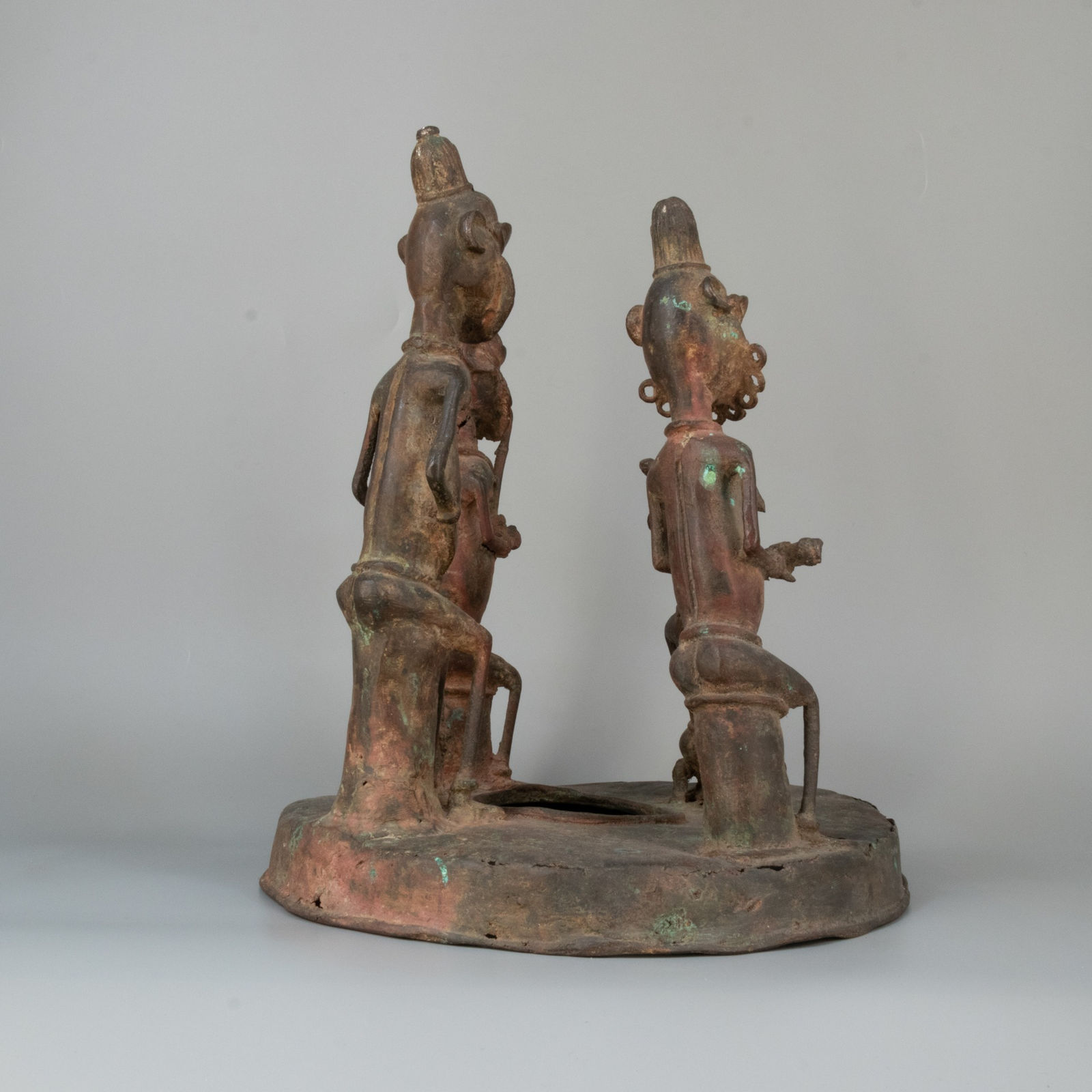 Yoruba Ceremonial Group Sculpture, Nineteenth to Twentieth Century AD