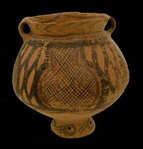 Neolithic Yangshao Painted Terracotta Vessel, 3000 BCE - 1500 BCE