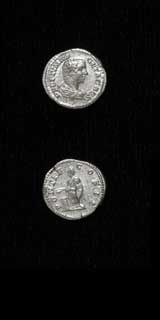 Silver Denarius of Geta Struck While Caesar, 202 CE - 209 CE