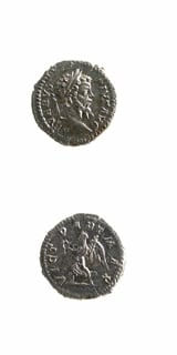 Silver Denarius of Emperor Septimius Severus, 198 CE - 211 CE