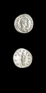 Silver Denarius of Emperor Maximinus I, 235 CE - 238 CE