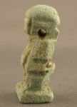 Faience Dwarf Amulet, 664 BCE - 30 BCE