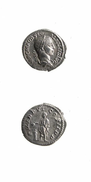Silver Denarius of Emperor Severus Alexander, 222 CE - 235 CE