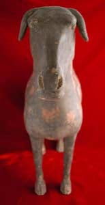Han Terracotta Sculpture of a Goat, 206 BCE - 220 CE