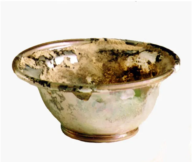 Roman Glass Bowl, 100 CE - 300 CE
