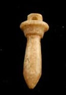 Stone Wadj Papyrus Scepter Amulet, 600 BCE - 300 BCE