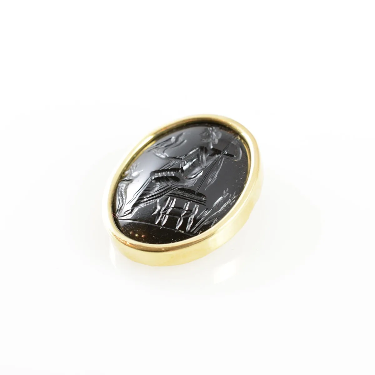 Classical Revival Intaglio depicting the Greek God Zeus, 1700 CE - 1900 CE