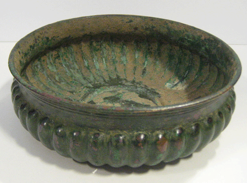 Achaemenid Bronze Phiale, 500 BCE - 400 BCE