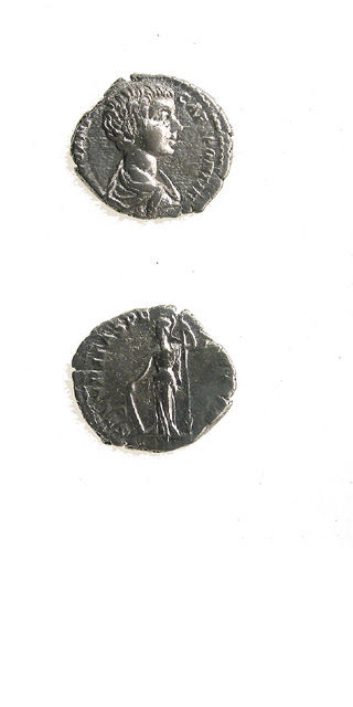 Silver Denarius of Caracalla Struck While Caesar, 196 CE - 198 CE