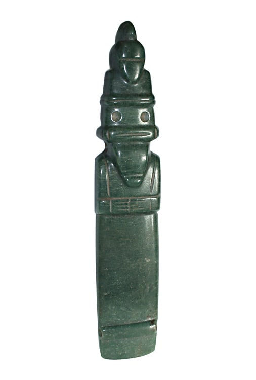 Guanacaste-Nicoya Jade Celt, 100 CE - 500 CE