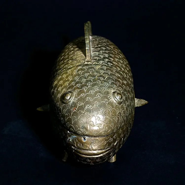Benin Bronze Fish, 16th Century CE - 18th Century CE